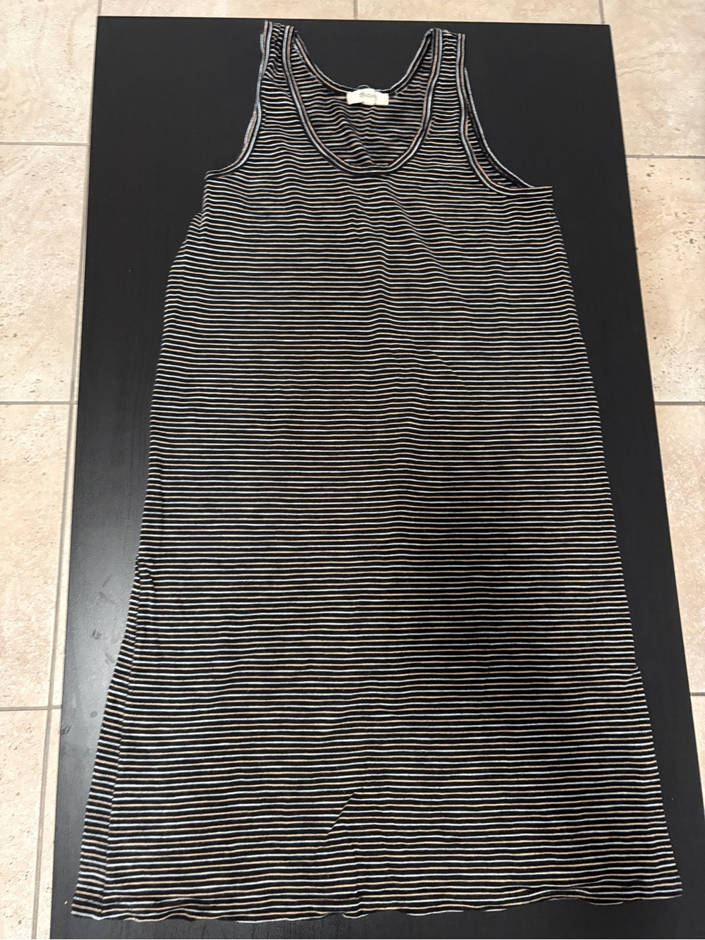 Women’s Madewell Striped Tank Dress